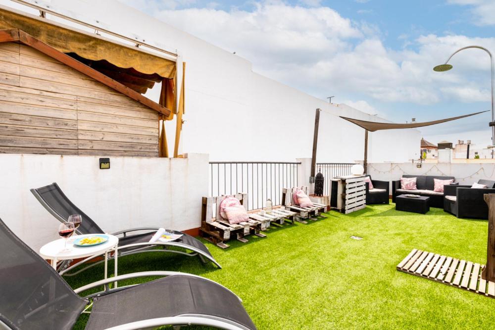Alf8 Apartamento En Triana Con Dos Terrazas Sevilla Exterior foto